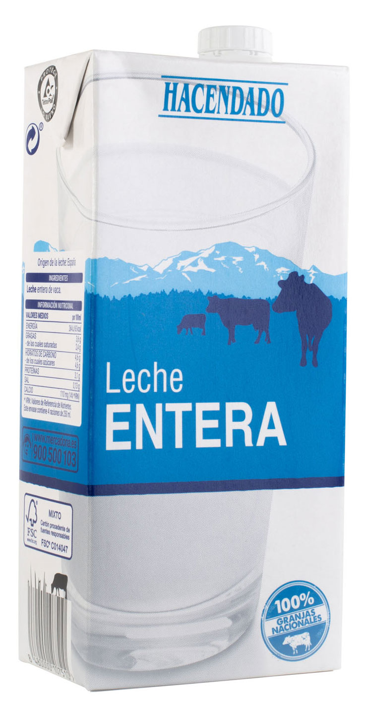 Leche entera