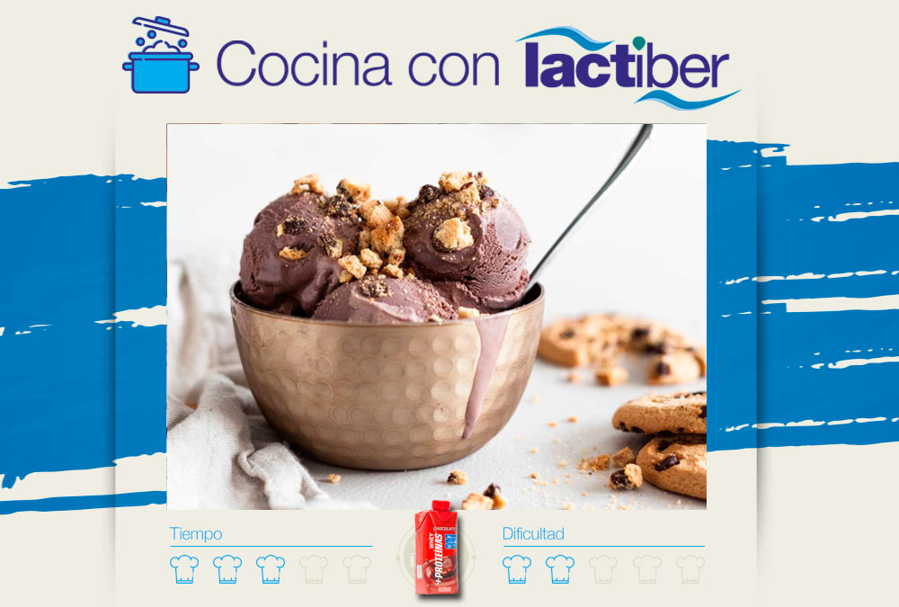 receta helado lactiber