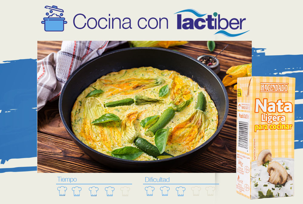 Cocina con Lactiber … pastel de calabacín