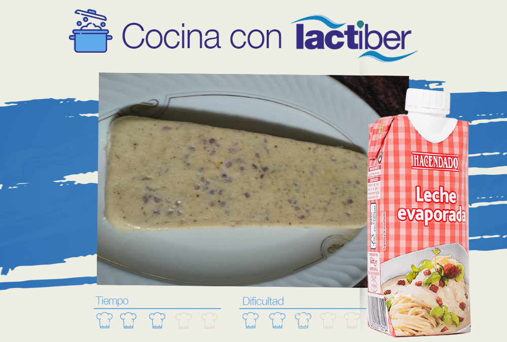 Cocina con Lactiber …. un paté de jamón serrano.